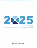 Click here to view Origin Bancorp, Inc. 2025 Annual Report